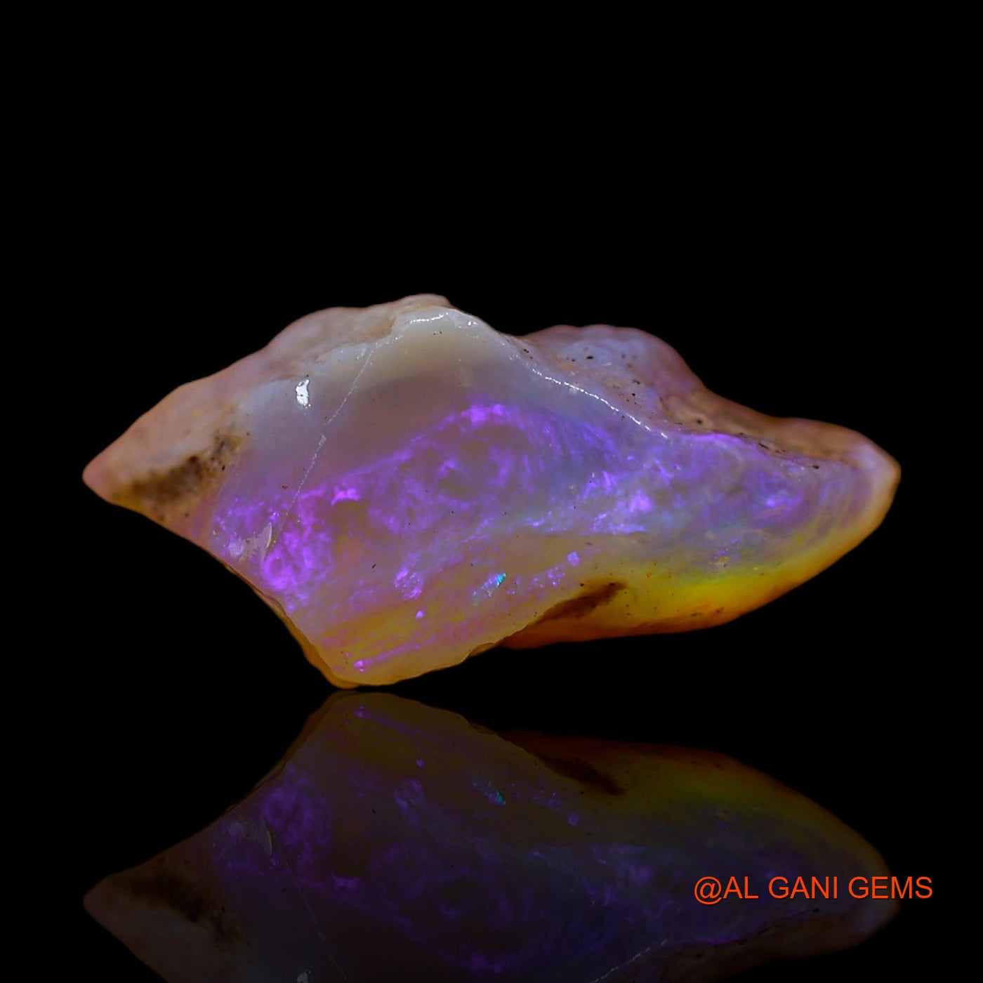 3.00 Cts Unheated Australian Fire Opal Loose Gemstone Fancy Rough Natural 14x8x6 mm RC-578