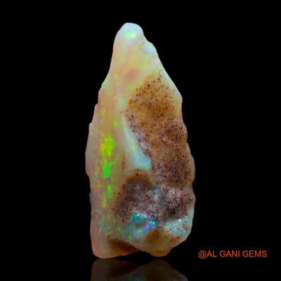 1.50 Cts Natural Australian Fire Opal Loose Gemstone Fancy Rough 15x7x5 mm RC-579