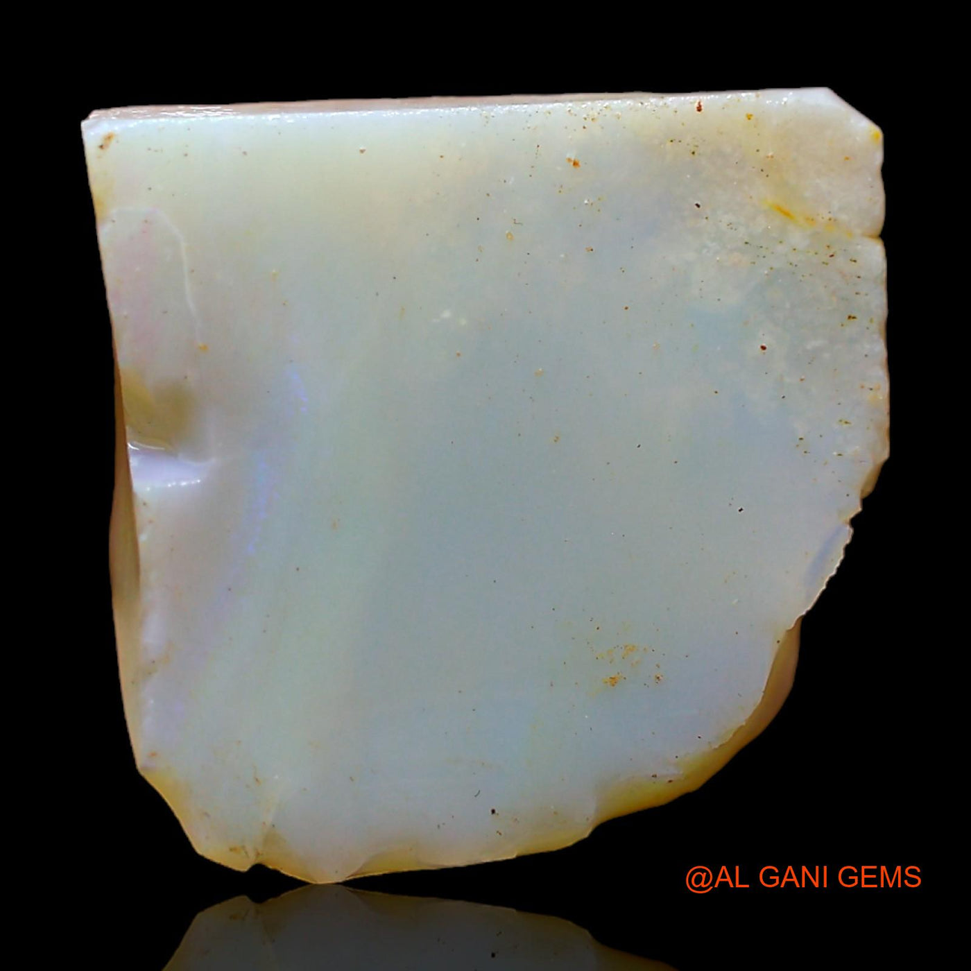 16.00 Cts Natural Australian Fire Opal Loose Gemstone Fancy Rough 19x19x7 mm RC-57