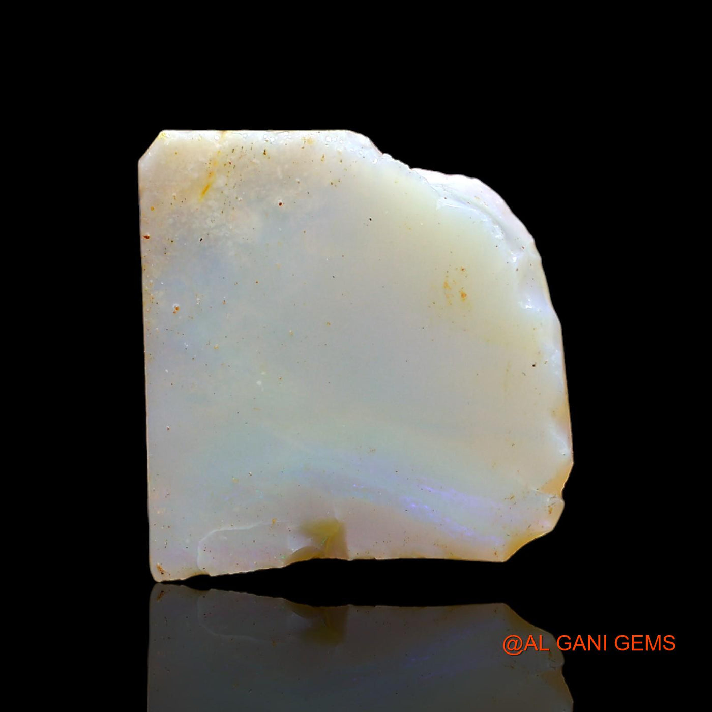 16.00 Cts Natural Australian Fire Opal Loose Gemstone Fancy Rough 19x19x7 mm RC-57