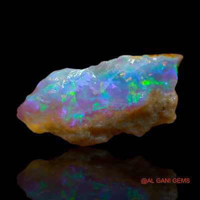 3.00 Cts Natural Australian Fire Opal Loose Gemstone Fancy Rough 15x6x7 mm RC-581