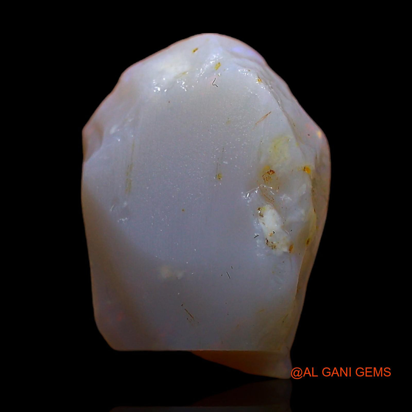 4.00 Cts Natural Australian Fire Opal Loose Gemstone Fancy Rough 12x10x4 mm RC-582