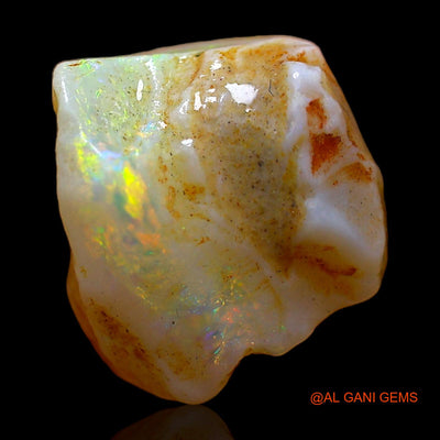 4.00 Cts Natural Australian Fire Opal Fancy Rough Loose Gemstone For Jewelry 11x11x6 mm RC-585