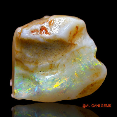 4.00 Cts Natural Australian Fire Opal Fancy Rough Loose Gemstone For Jewelry 11x11x6 mm RC-585