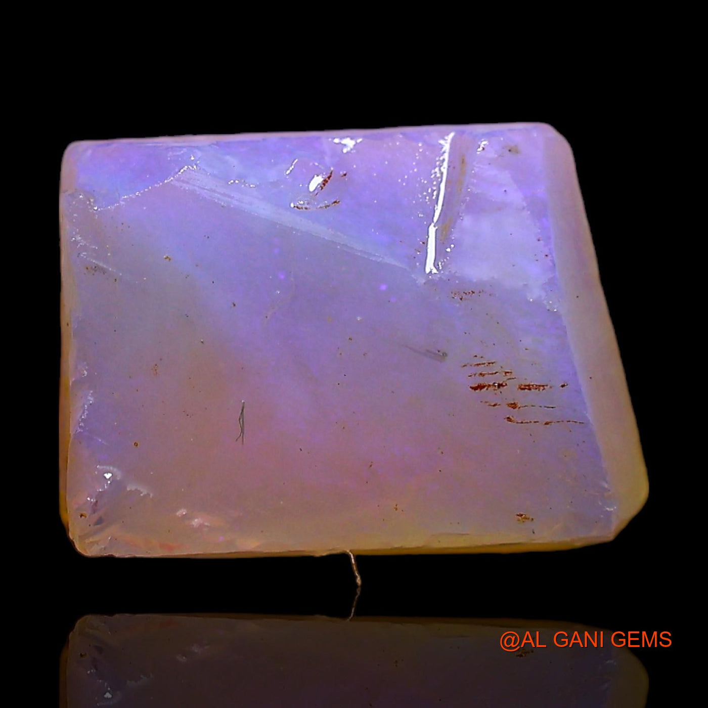 3.00 Cts Natural Australian Fire Opal Loose Gemstone Fancy Rough 12x8x4 mm RC-586