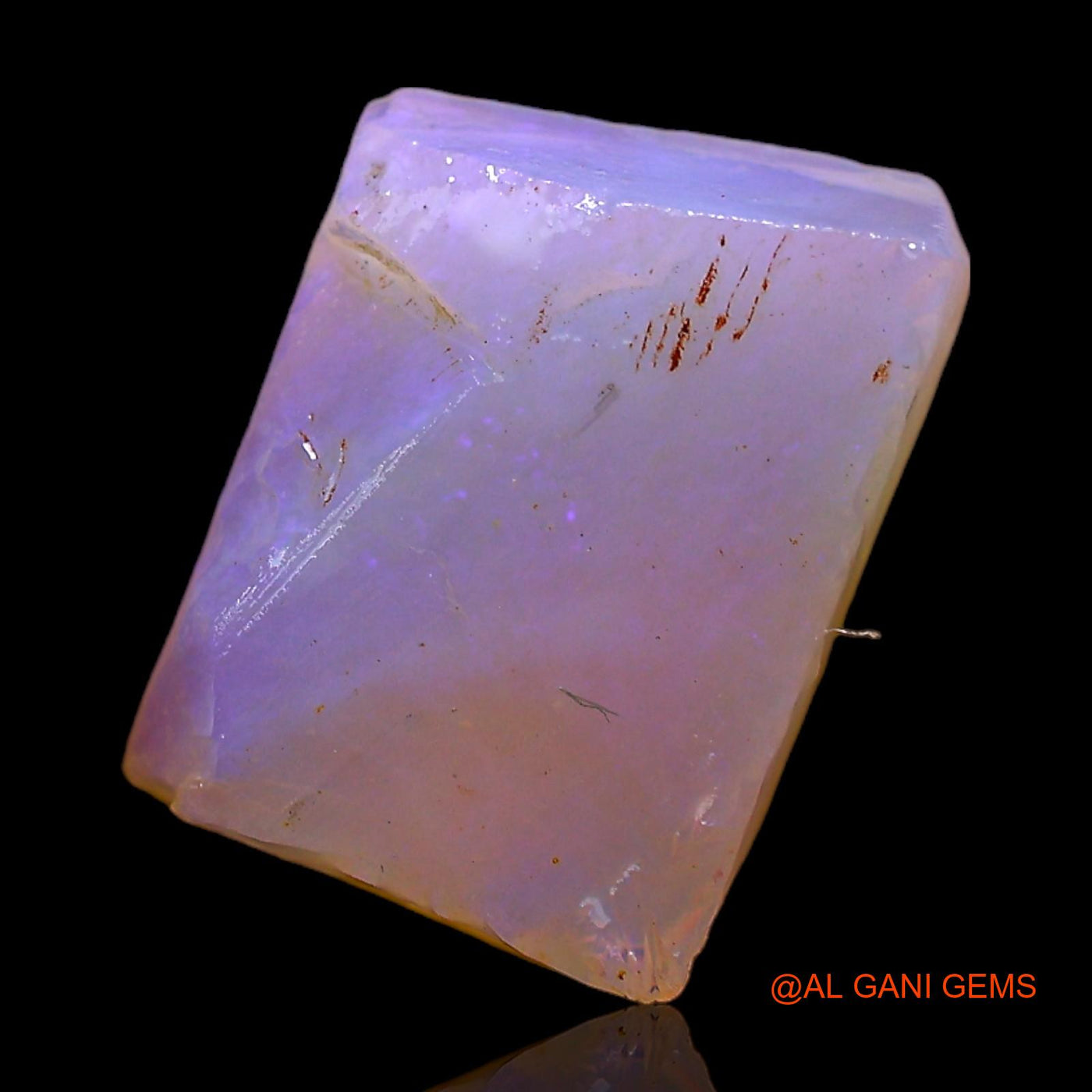 3.00 Cts Natural Australian Fire Opal Loose Gemstone Fancy Rough 12x8x4 mm RC-586