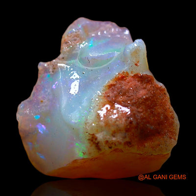 3.00 Cts Natural Australian Fire Opal Fancy Rough Loose Gemstone For Jewelry 12x11x6 mm RC-587