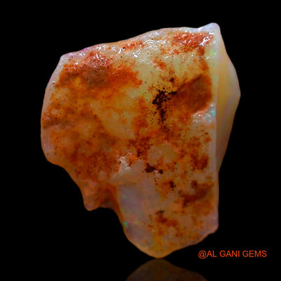 3.00 Cts Natural Australian Fire Opal Fancy Rough Loose Gemstone For Jewelry 12x11x6 mm RC-587