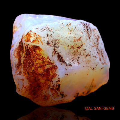 24.00 Cts Natural Australian Fire Opal Loose Gemstone Fancy Rough 22x19x11 mm RC-58