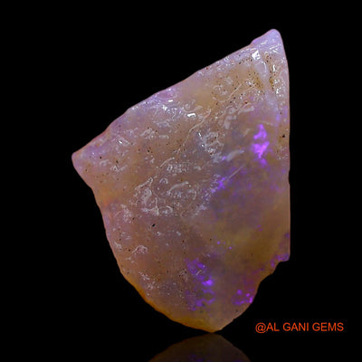 2.00 Cts Natural Australian Fire Opal Loose Gemstone Fancy Rough 11x11x4 mm RC-590