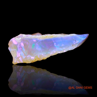 2.00 Cts Natural Australian Fire Opal Loose Gemstone Fancy Rough 13x9x4 mm RC-592