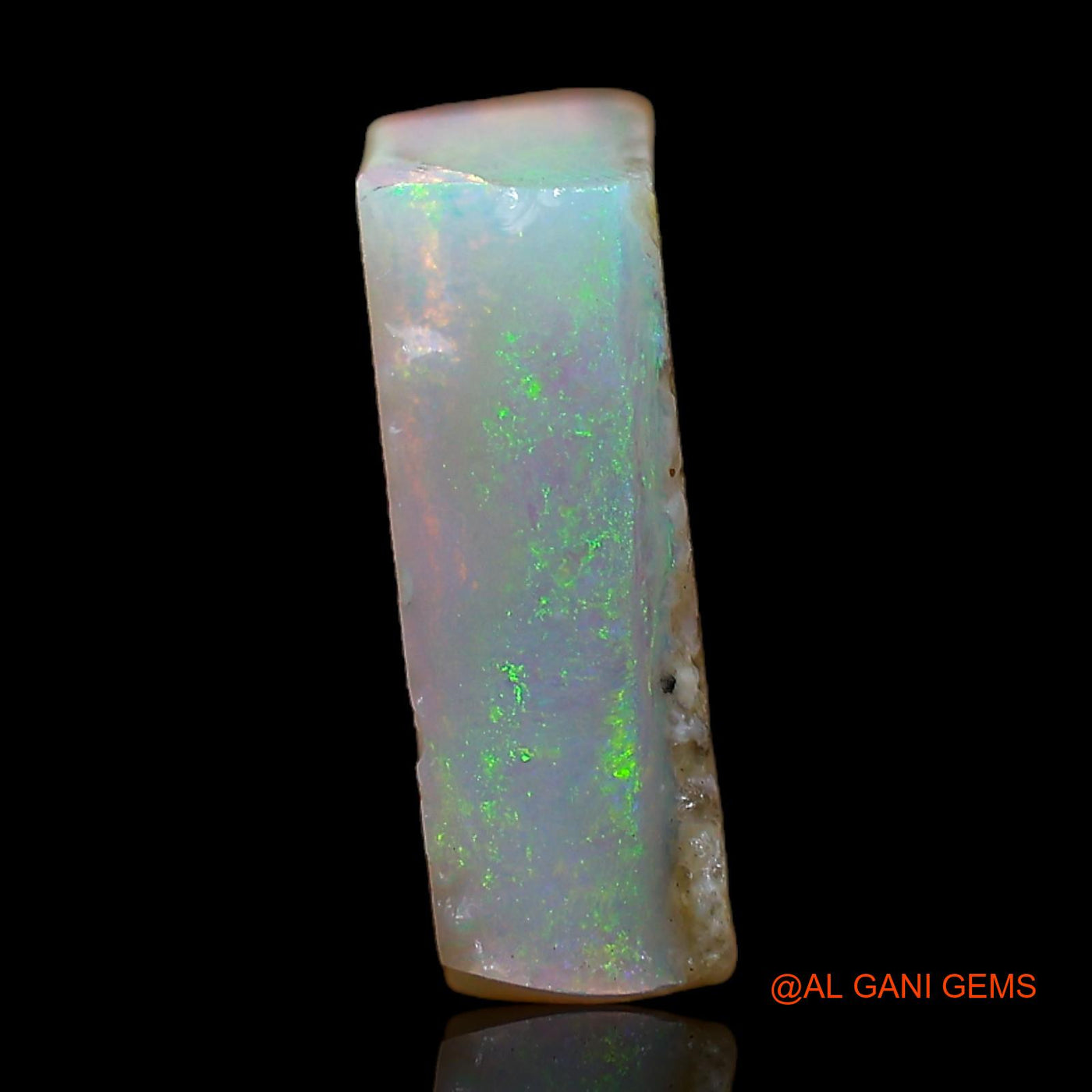 3.00 Cts Natural Australian Fire Opal Loose Gemstone Fancy Rough 11x9x3 mm RC-594