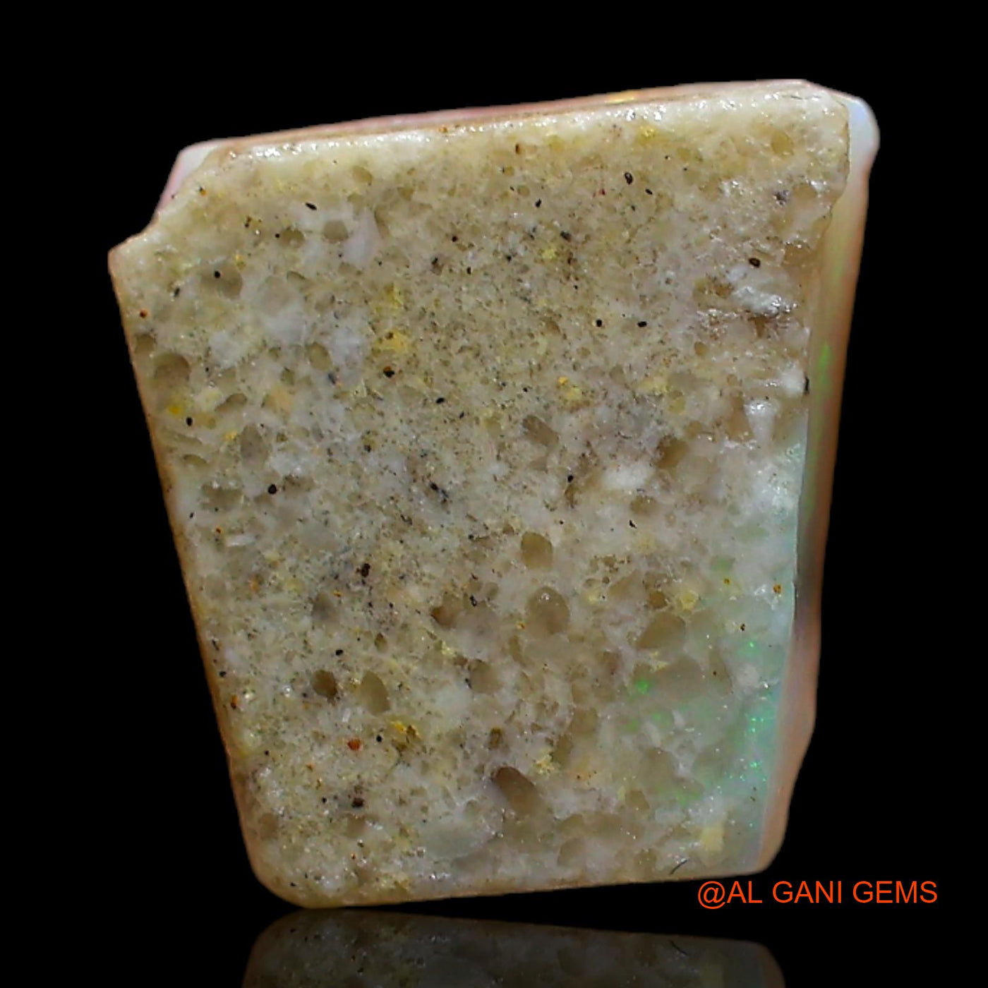3.00 Cts Natural Australian Fire Opal Loose Gemstone Fancy Rough 11x9x3 mm RC-594