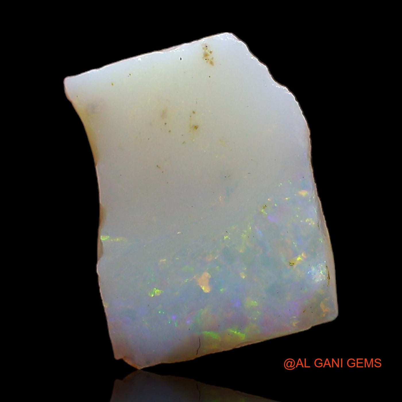 2.00 Cts Natural Australian Fire Opal Loose Gemstone Fancy Rough 10x8x4 mm RC-597