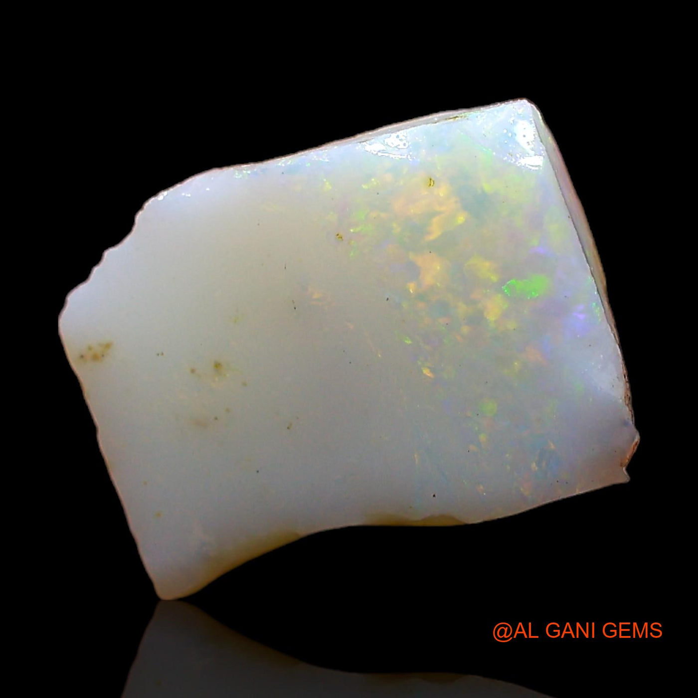 2.00 Cts Natural Australian Fire Opal Loose Gemstone Fancy Rough 10x8x4 mm RC-597
