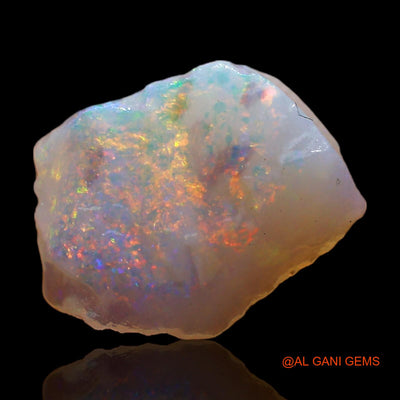 1.50 Cts Natural Australian Fire Opal Loose Gemstone Fancy Rough 11x8x3 mm RC-598