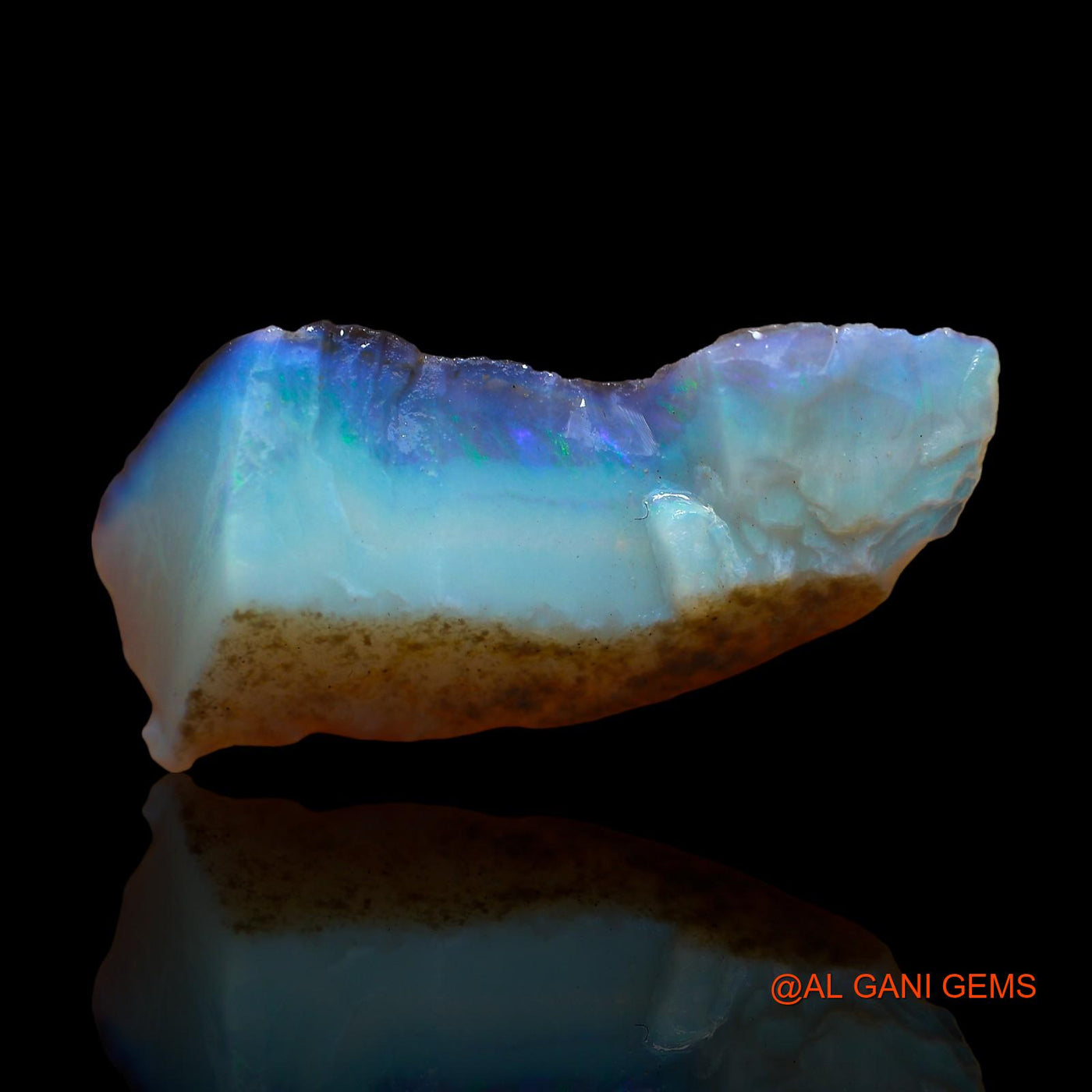 11.00 Cts Natural Australian Fire Opal Loose Gemstone Fancy Rough 30x14x7 mm RC-602