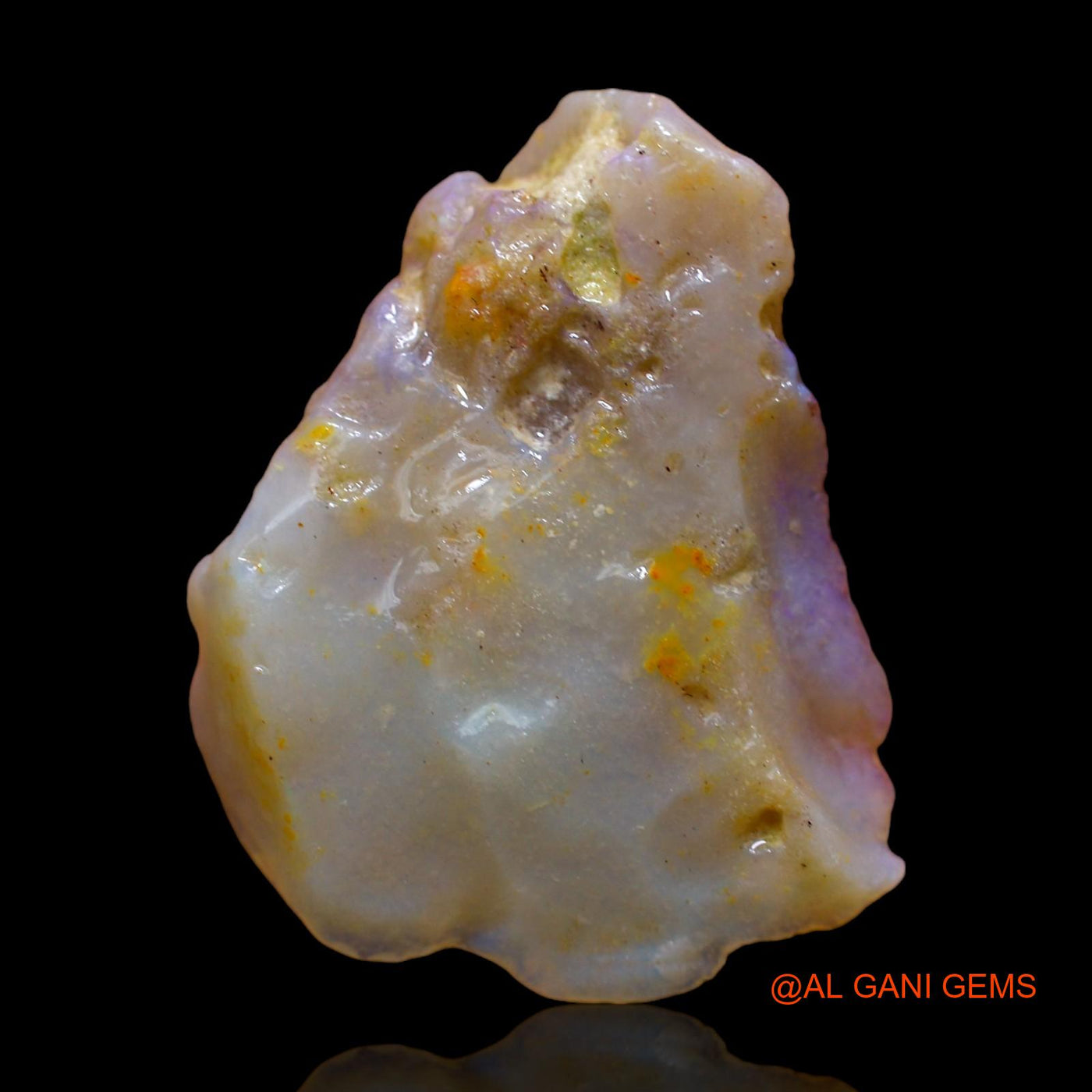 Natural Untreated Fire Opal Loose Gemstone Fancy Rough From Australia 15.00 Cts 24x18x9 mm RC-604