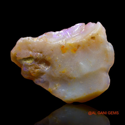Natural Untreated Fire Opal Loose Gemstone Fancy Rough From Australia 15.00 Cts 24x18x9 mm RC-604