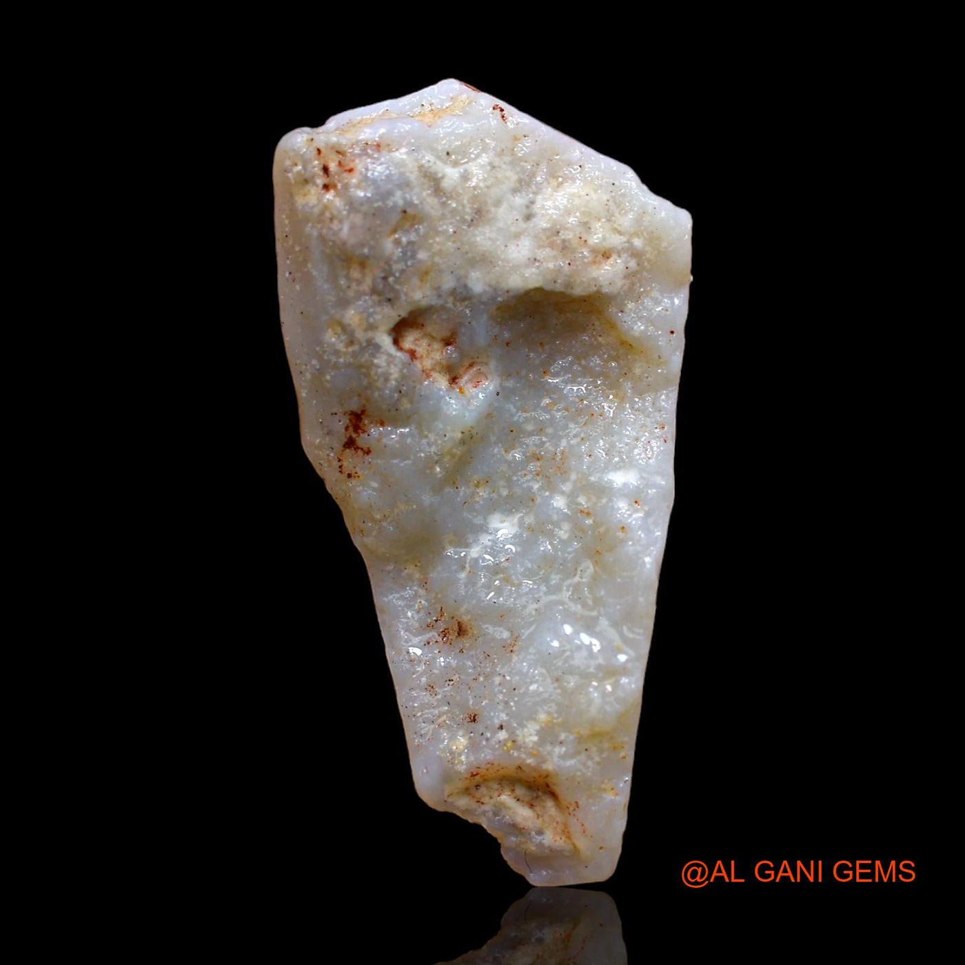8.00 Cts Natural Australian Fire Opal Loose Gemstone Fancy Rough 26x13x4 mm RC-605