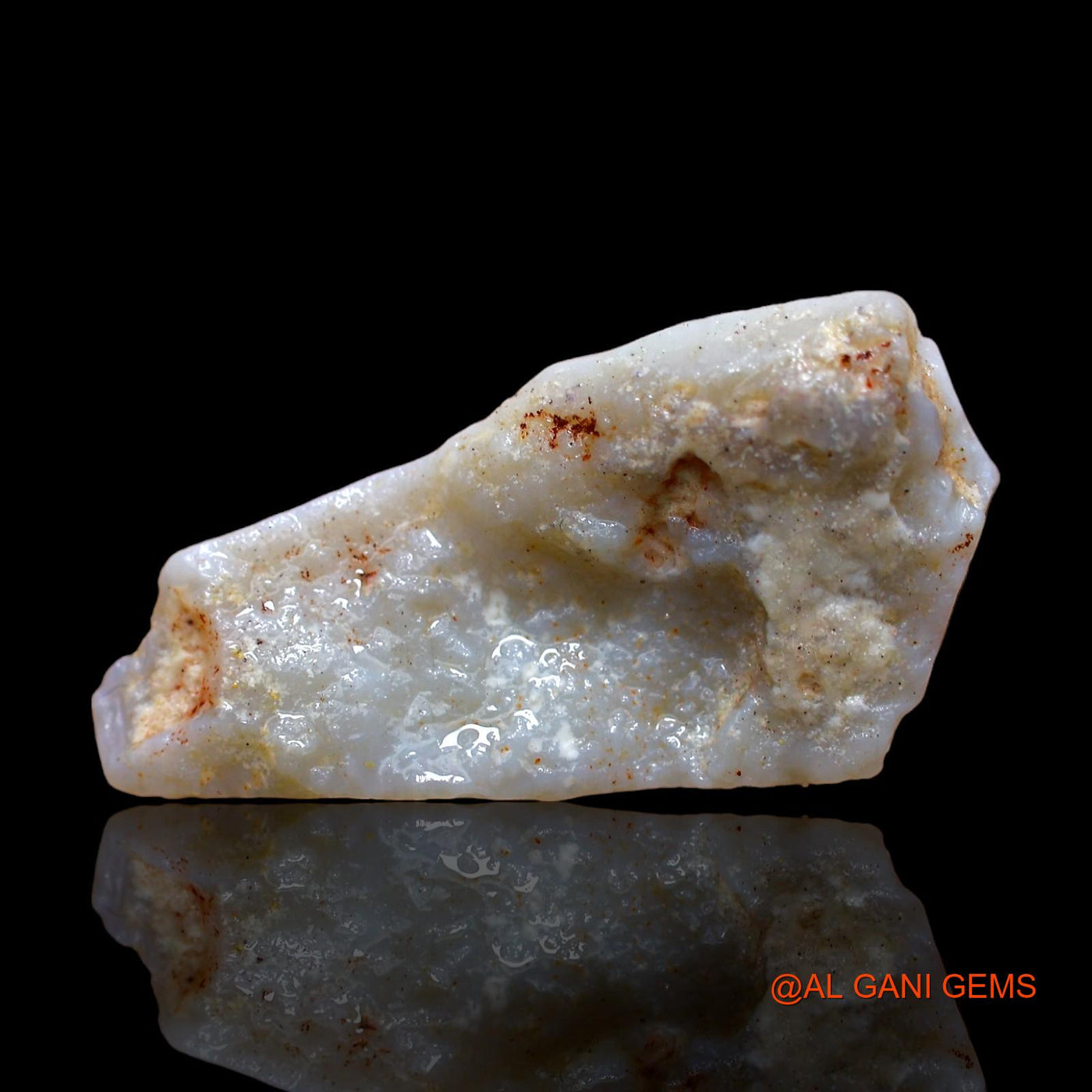 8.00 Cts Natural Australian Fire Opal Loose Gemstone Fancy Rough 26x13x4 mm RC-605