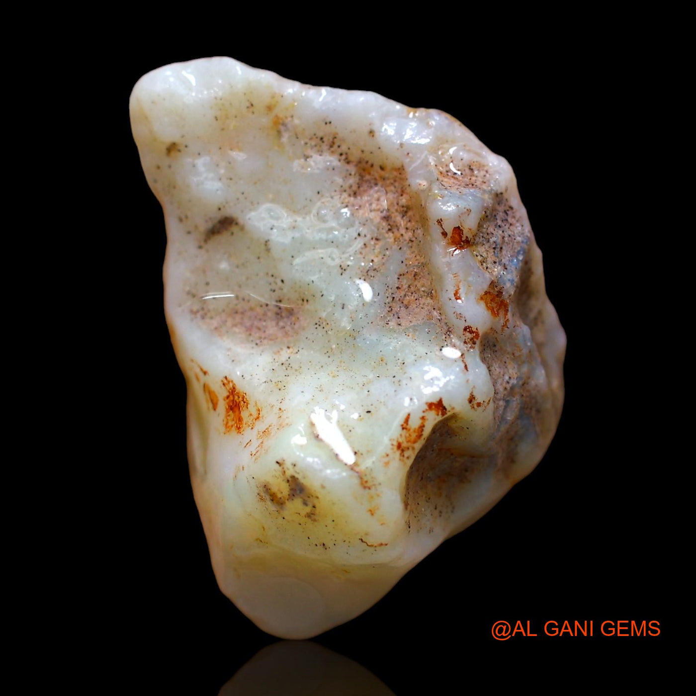 15.00 Cts Unheated Australian Fire Opal Loose Gemstone Fancy Rough Natural 24x16x10 mm RC-606