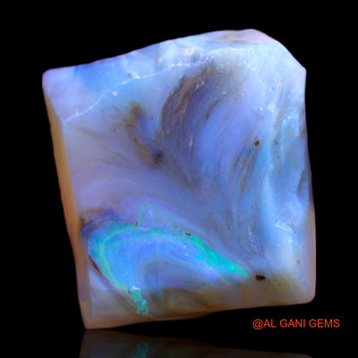 22.00 Cts Natural Australian Fire Opal Loose Gemstone Fancy Rough 20x18x8 mm RC-607