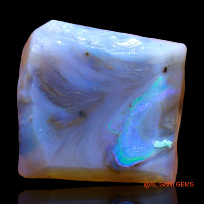 22.00 Cts Natural Australian Fire Opal Loose Gemstone Fancy Rough 20x18x8 mm RC-607