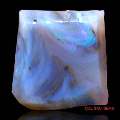 22.00 Cts Natural Australian Fire Opal Loose Gemstone Fancy Rough 20x18x8 mm RC-607