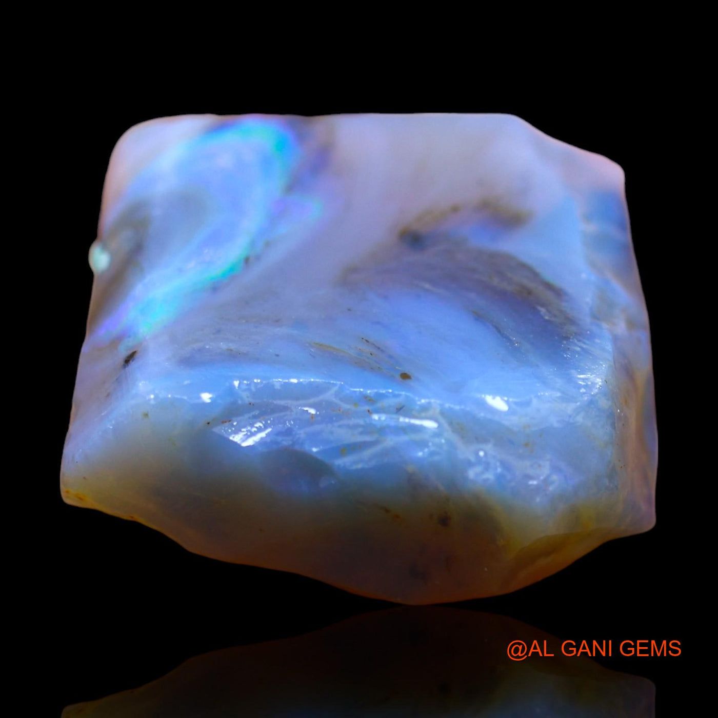 22.00 Cts Natural Australian Fire Opal Loose Gemstone Fancy Rough 20x18x8 mm RC-607