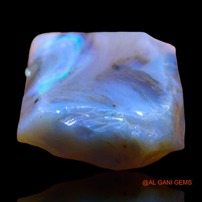 22.00 Cts Natural Australian Fire Opal Loose Gemstone Fancy Rough 20x18x8 mm RC-607