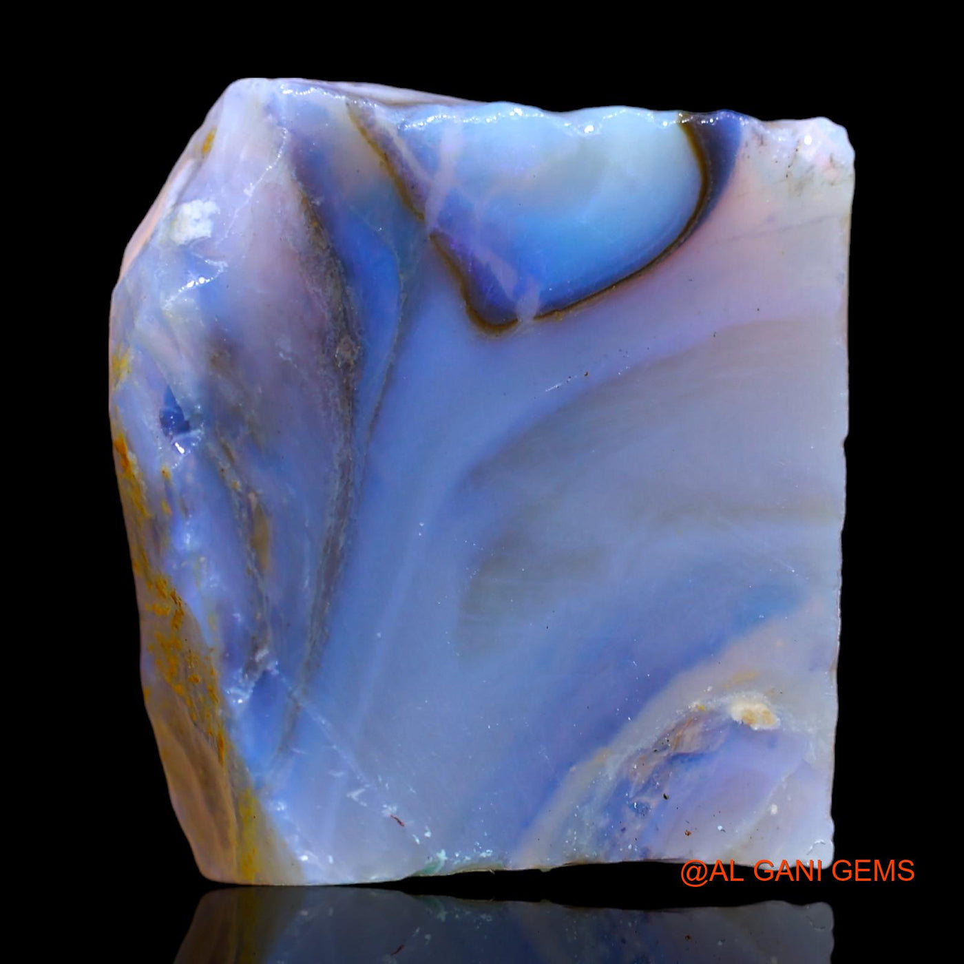22.00 Cts Natural Australian Fire Opal Loose Gemstone Fancy Rough 20x18x8 mm RC-607
