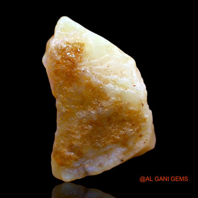 Natural Untreated Fire Opal Loose Gemstone Fancy Rough From Australia 15.00 Cts 23x15x6 mm RC-609