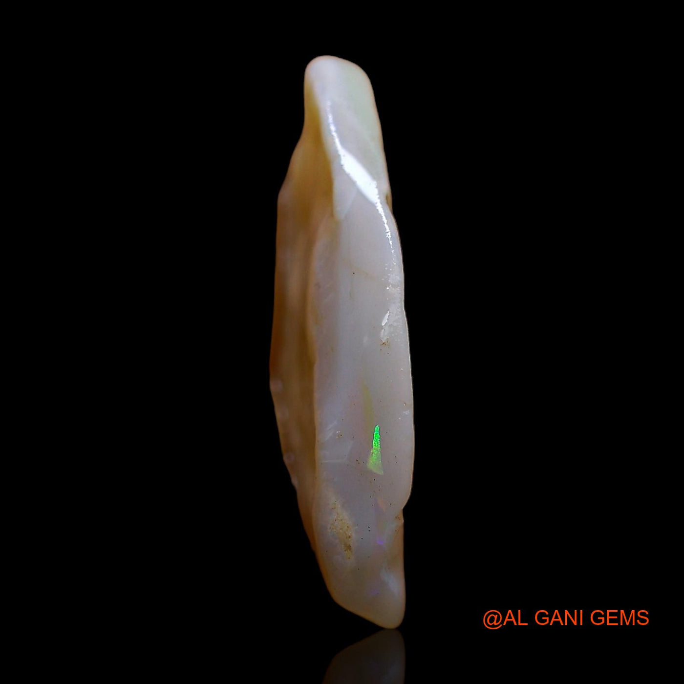 8.00 Cts Natural Australian Fire Opal Loose Gemstone Fancy Rough 23x16x3 mm RC-610