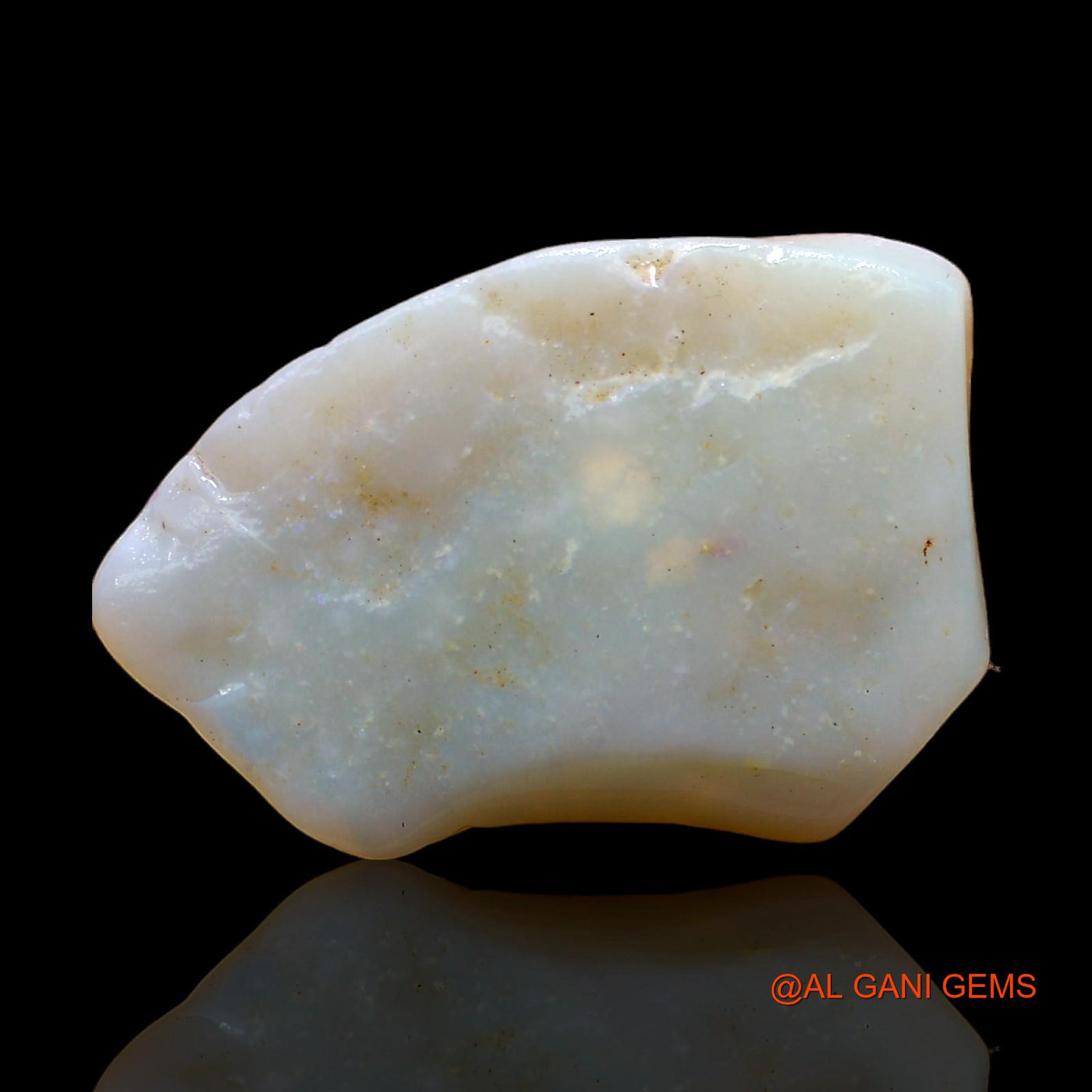 8.00 Cts Natural Australian Fire Opal Loose Gemstone Fancy Rough 23x16x3 mm RC-610