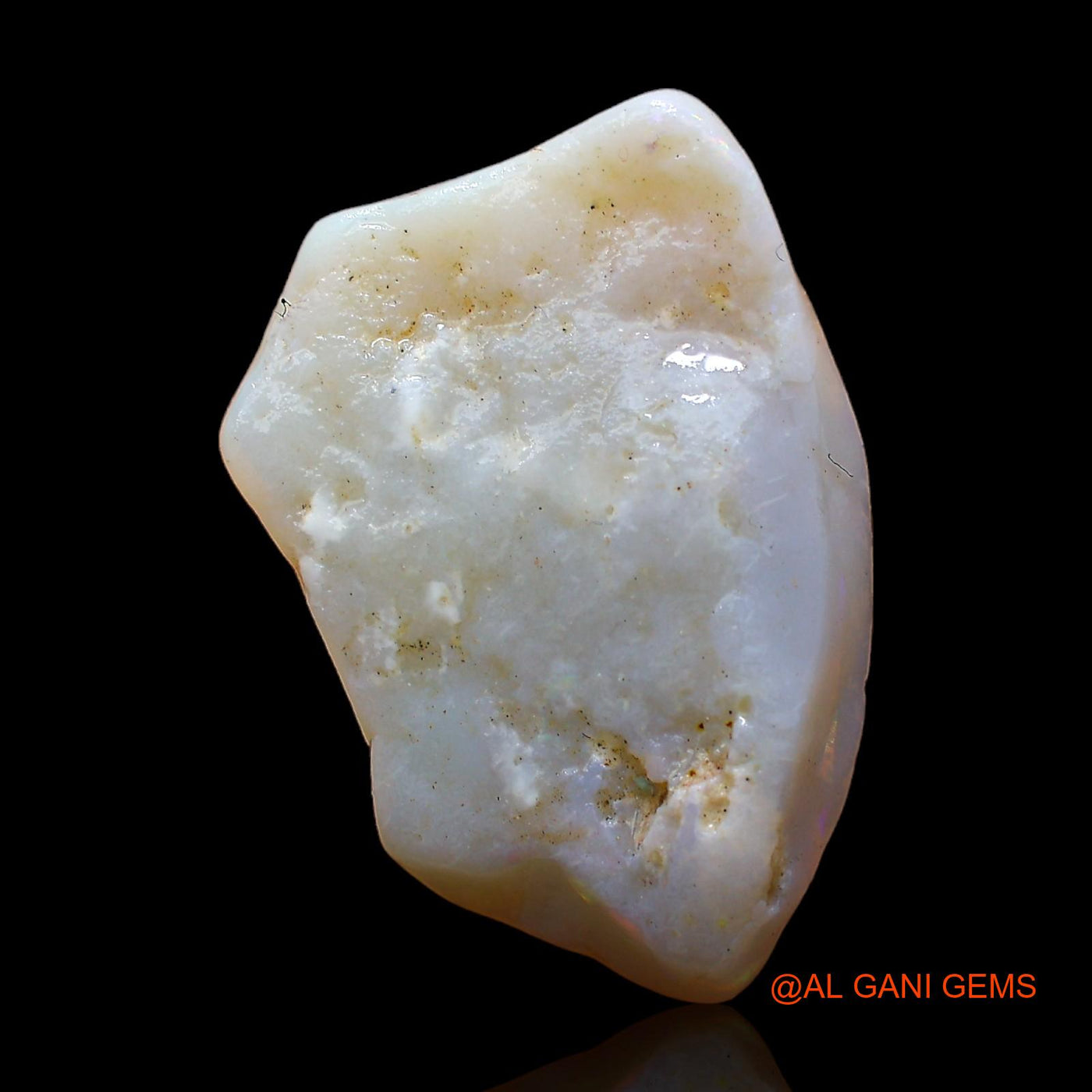 8.00 Cts Natural Australian Fire Opal Loose Gemstone Fancy Rough 23x16x3 mm RC-610