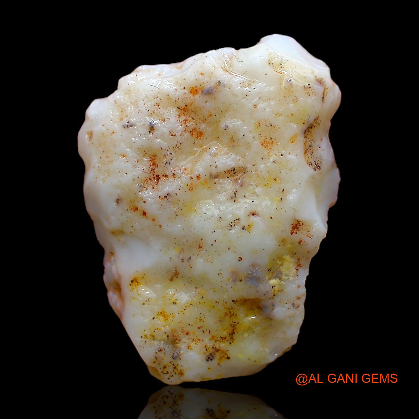 9.00 Cts Unheated Australian Fire Opal Loose Gemstone Fancy Rough Natural 21x17x5 mm RC-611