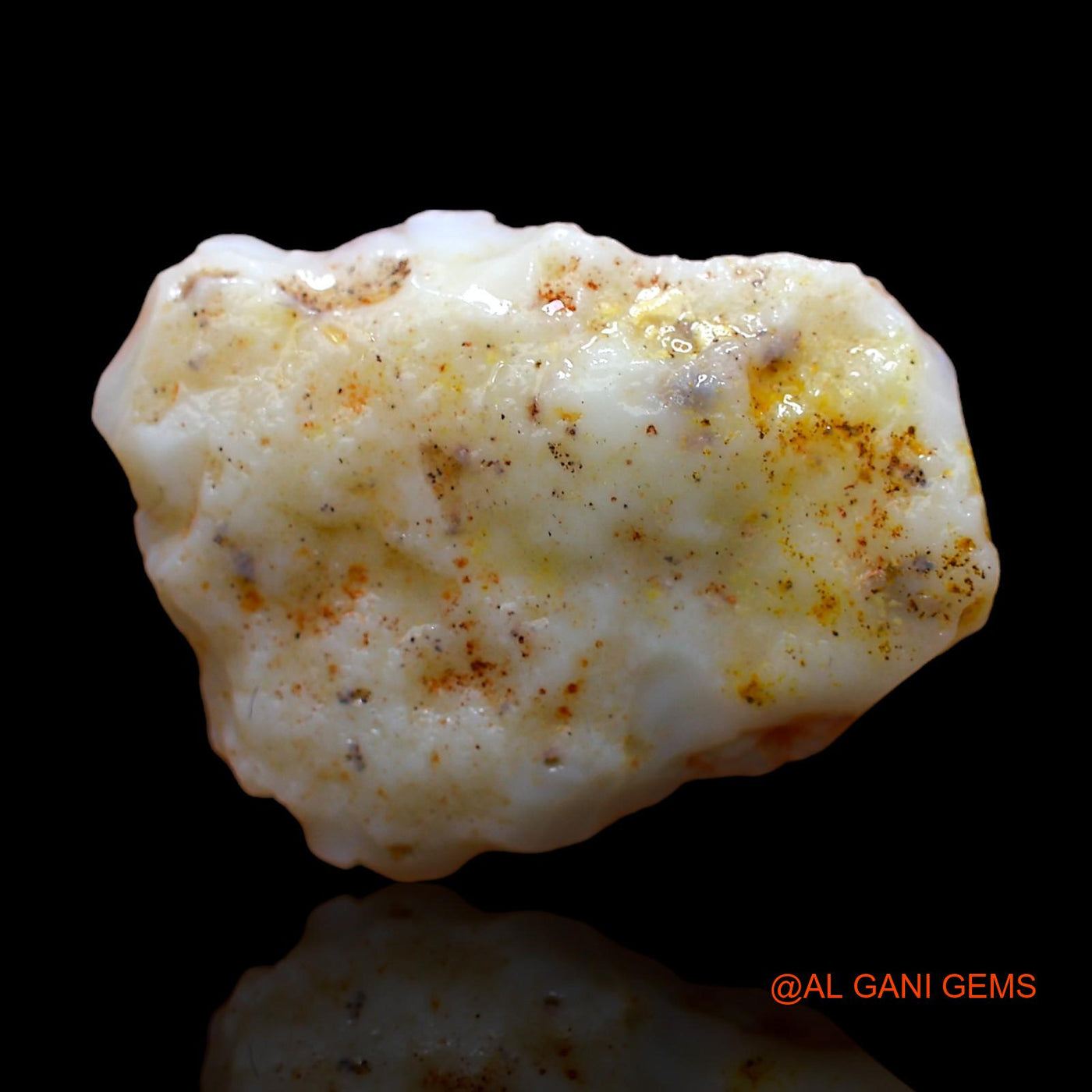 9.00 Cts Unheated Australian Fire Opal Loose Gemstone Fancy Rough Natural 21x17x5 mm RC-611