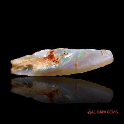 11.00 Cts Natural Australian Fire Opal Loose Gemstone Fancy Rough 24x15x6 mm RC-612