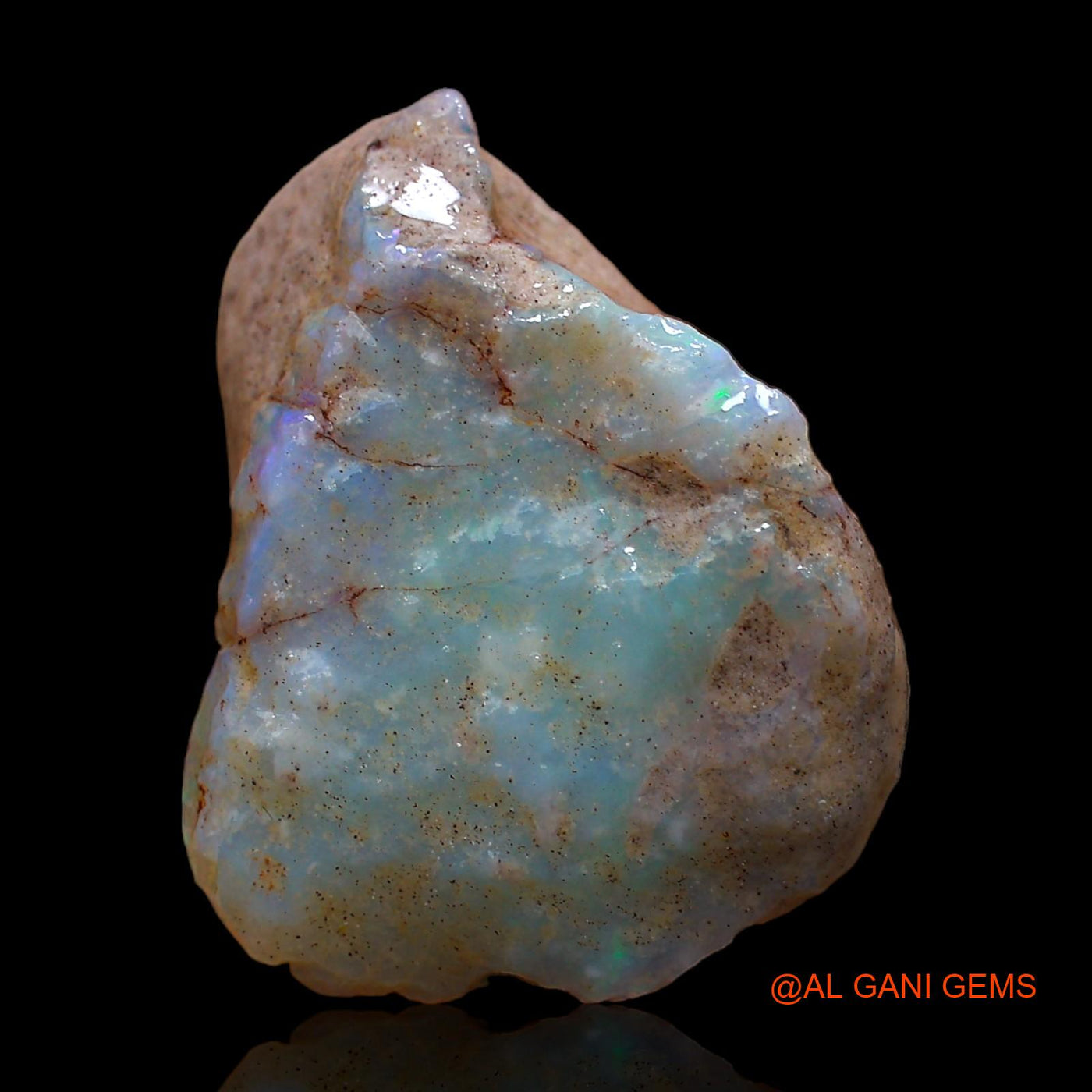 10.00 Cts Natural Australian Fire Opal Loose Gemstone Fancy Rough 20x16x6 mm RC-618