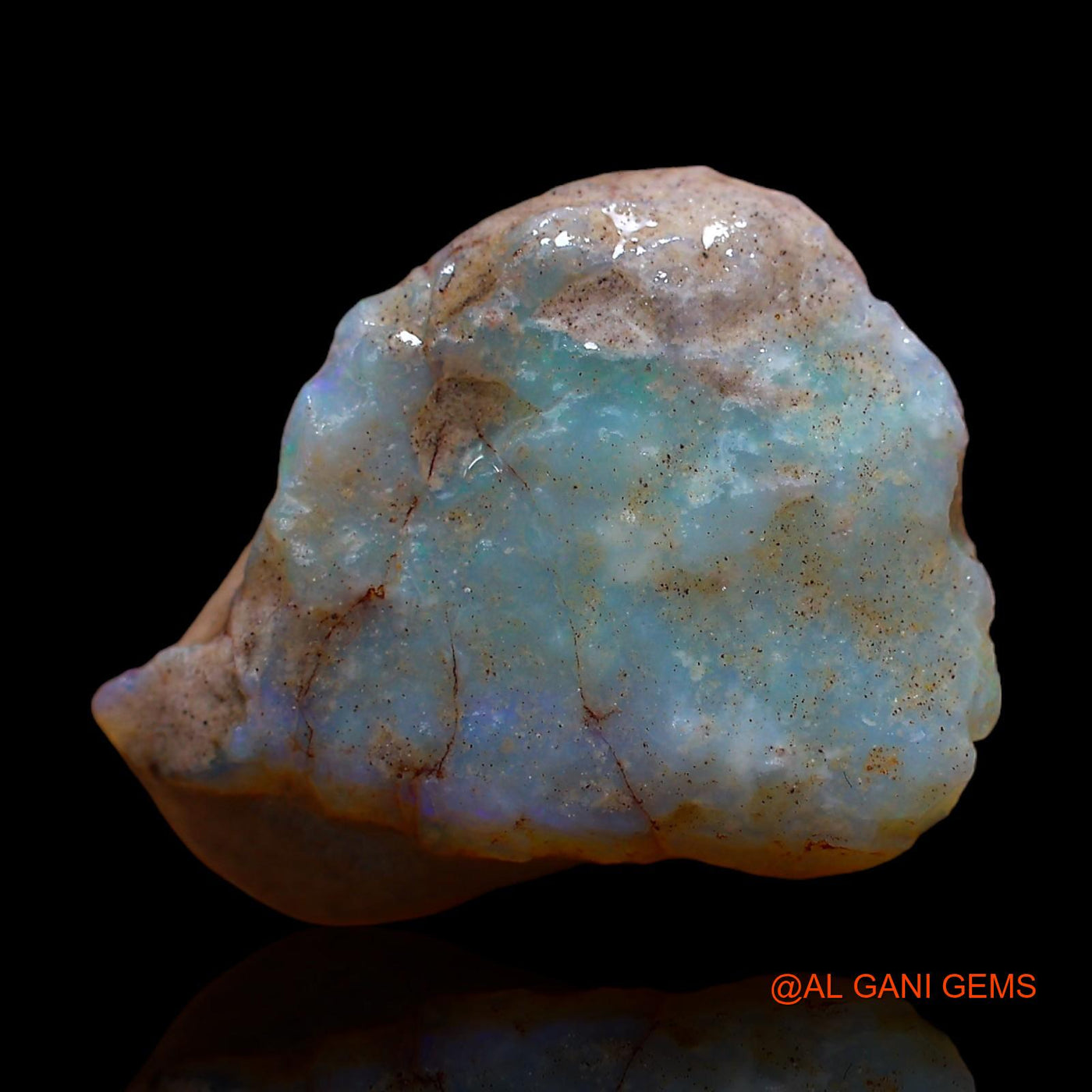 10.00 Cts Natural Australian Fire Opal Loose Gemstone Fancy Rough 20x16x6 mm RC-618