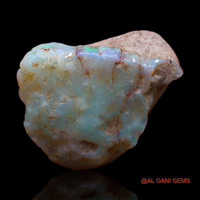 10.00 Cts Natural Australian Fire Opal Loose Gemstone Fancy Rough 20x16x6 mm RC-618