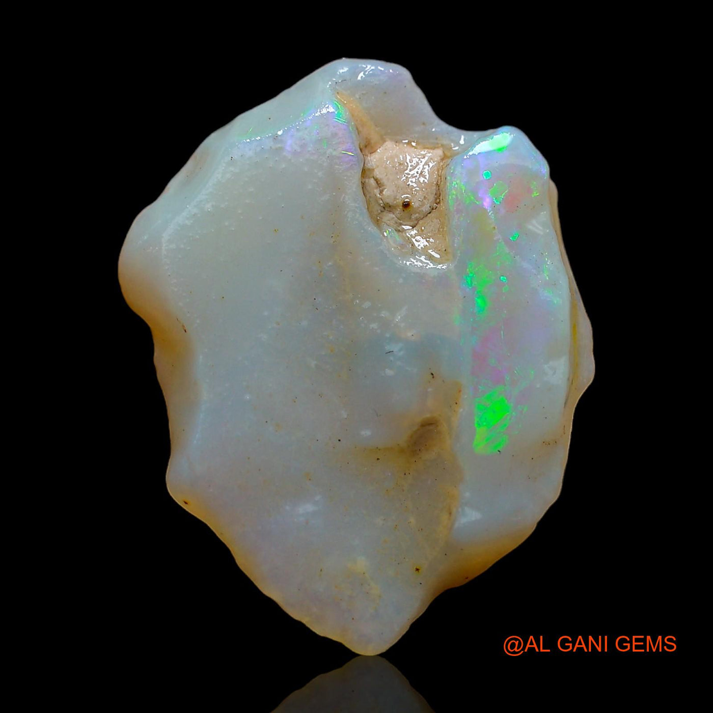 9.00 Cts Natural Australian Fire Opal Loose Gemstone Fancy Rough 22x16x5 mm RC-620