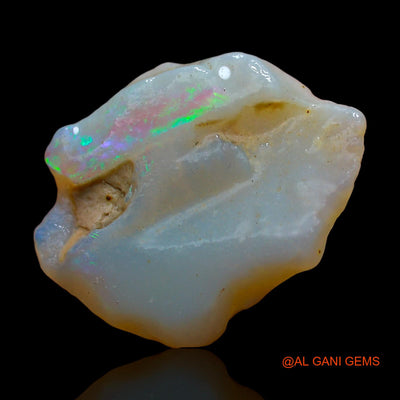 9.00 Cts Natural Australian Fire Opal Loose Gemstone Fancy Rough 22x16x5 mm RC-620
