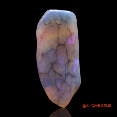 Natural Fire Opal Gemstone 5.00 Cts Loose Fancy Rough From Australia 26x11x2 mm RC-622
