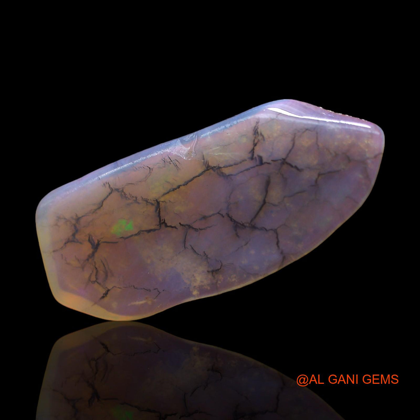 Natural Fire Opal Gemstone 5.00 Cts Loose Fancy Rough From Australia 26x11x2 mm RC-622