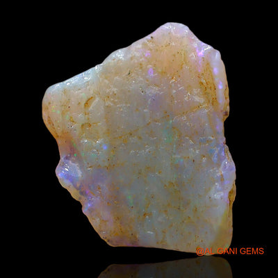 Natural Untreated Fire Opal Loose Gemstone Fancy Rough From Australia 6.00 Cts 19x15x4 mm RC-624