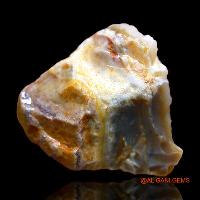 15.00 Cts Natural Australian Fire Opal Loose Gemstone Fancy Rough 17x16x12 mm RC-62