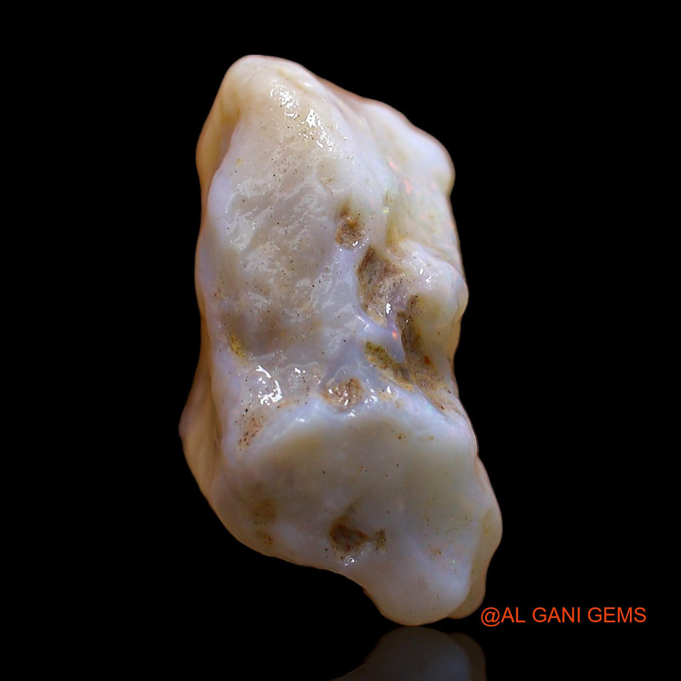 13.00 Cts Natural Australian Fire Opal Loose Gemstone Fancy Rough 20x13x9 mm RC-635