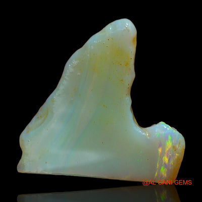 11.00 Cts Unheated Australian Fire Opal Loose Gemstone Fancy Rough Natural 19x19x7 mm RC-63